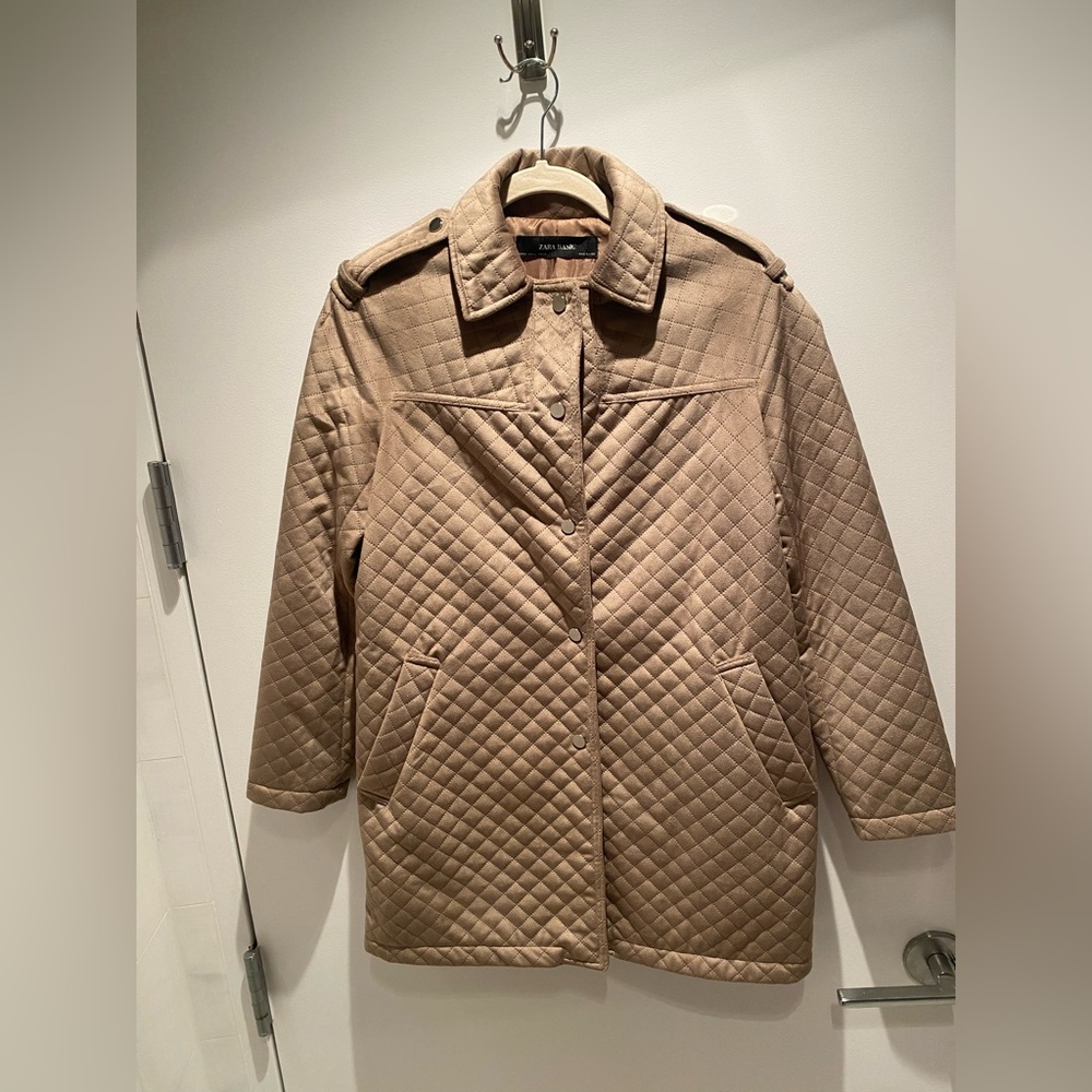 Zara velvet coat